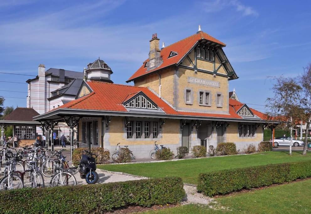 Zalig Cosy Appartement 2-4 Pers.Fietsen & Tuin De Haan Dış mekan fotoğraf